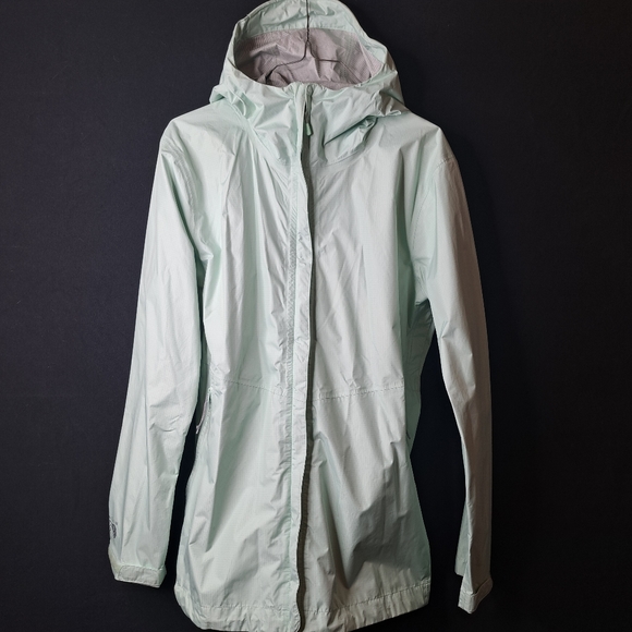 Mountain Hardwear Jackets & Blazers - Mountain Hardwear Rain Jacket Women's Large Teal Blue Waterproof Outdoor
